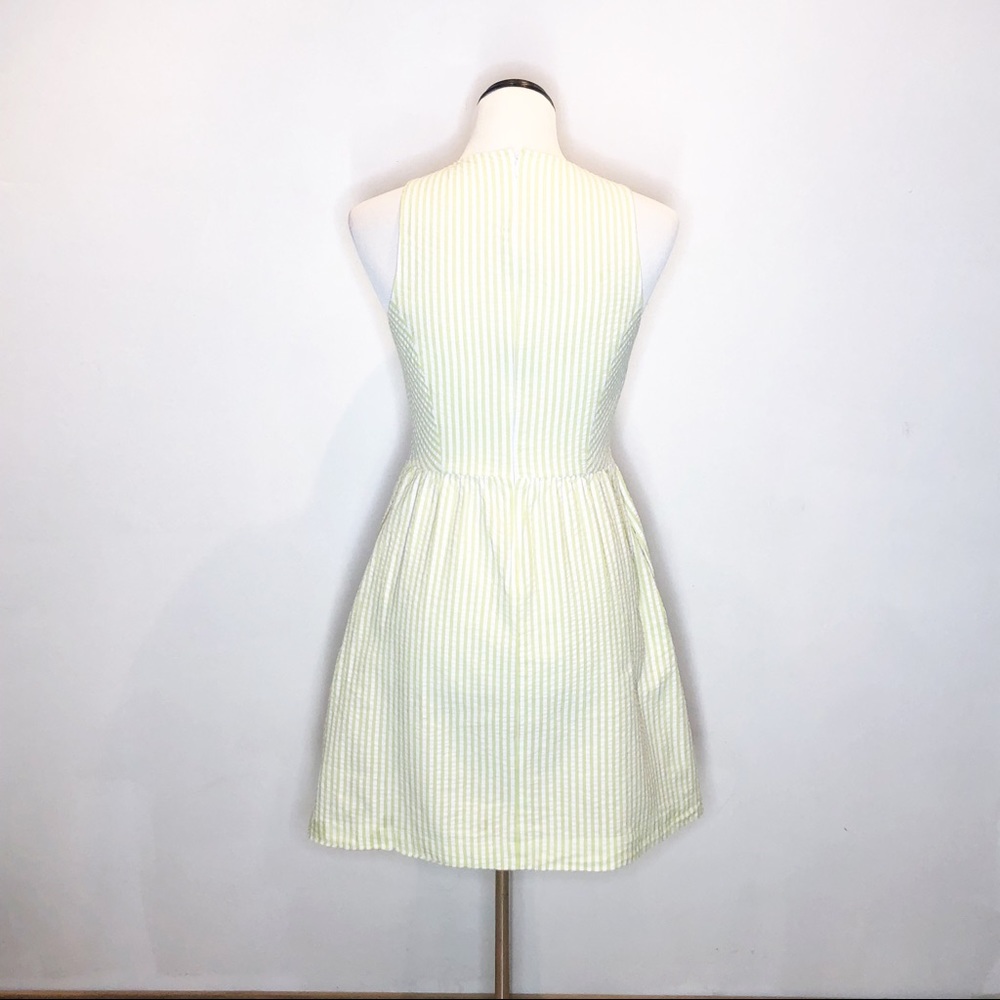 Crown & Ivy Green Summer Dress with Pockets - Picture 3 of 5